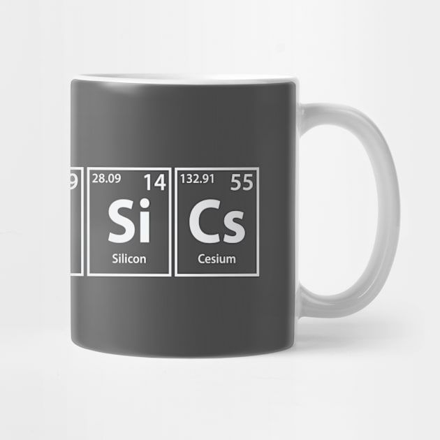 Physics (P-H-Y-Si-Cs) Periodic Elements Spelling by cerebrands